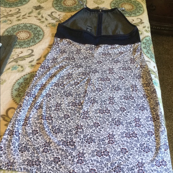 👗 Beautiful Denim Halter Dress 👡 - Picture 3 of 5